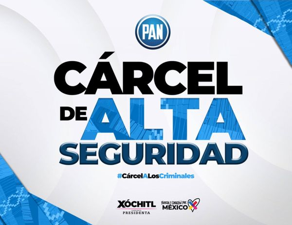 PPM_Chiapas's tweet photo. La seguridad de México es prioridad. #CárcelAlosCriminales es una medida necesaria para proteger a nuestros ciudadanos y mantener la paz en nuestras calles.
#ChiapasConXóchitl
#CarroCompletoXóchitl
#MxSinMiedo
#VotaPAN https://t.co/BU9om9sngs