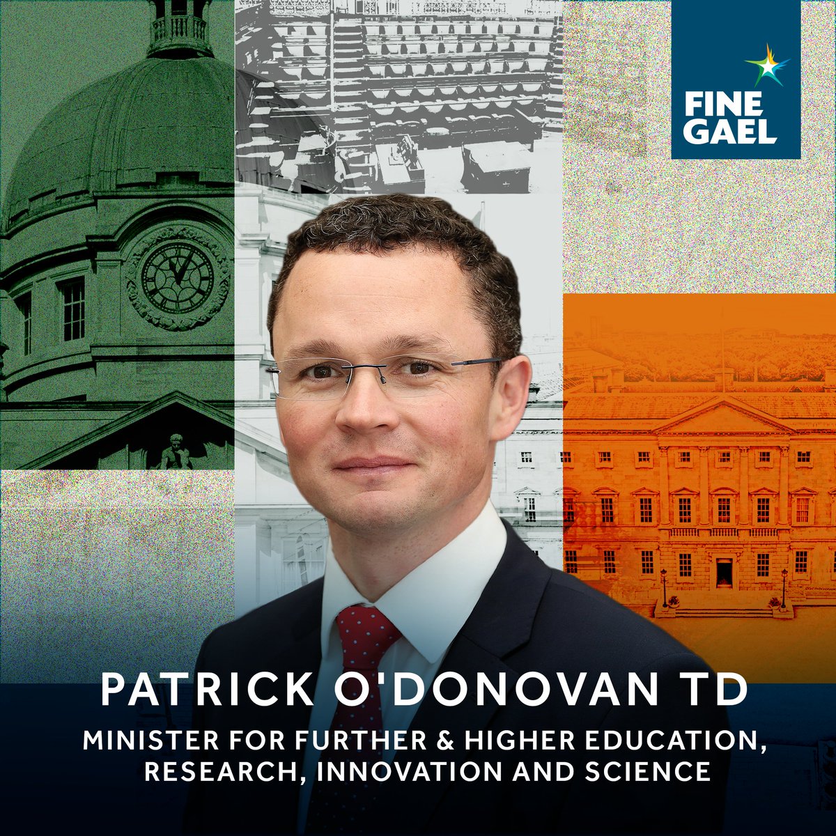 .@podonovan has been appointed as Minister for Further & Higher Education, Research, Innovation and Science.