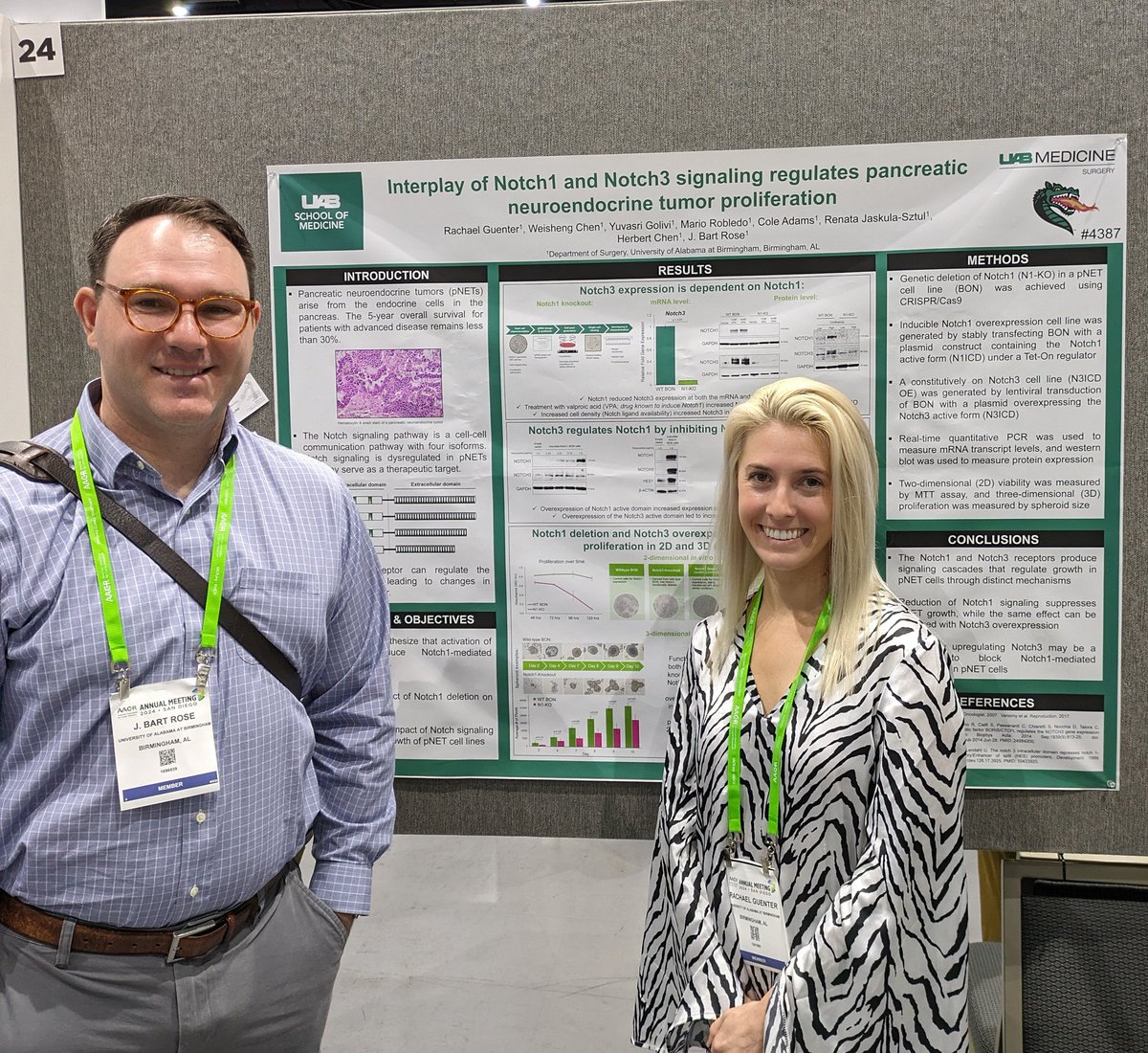 Strong NET representation at #AACR2024 #AACR24 by @rachaelguenter @JBartRose @UABSurgery @AACR