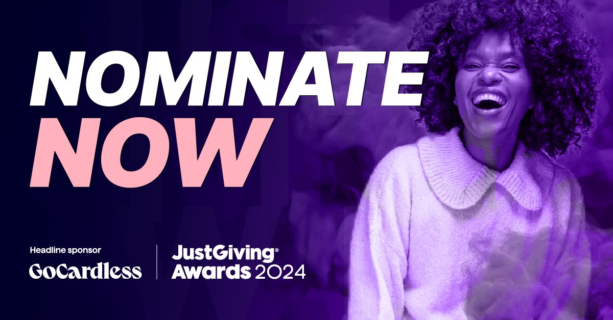 ⌛ There's not long left to nominate a fundraising hero for a 2024 GoCardless JustGiving Award... What're you waiting for? You've got until 11th April. Nominate now👇 just.ly/3P2orw8 | #JGAwards #GoCardless 💜 🏆