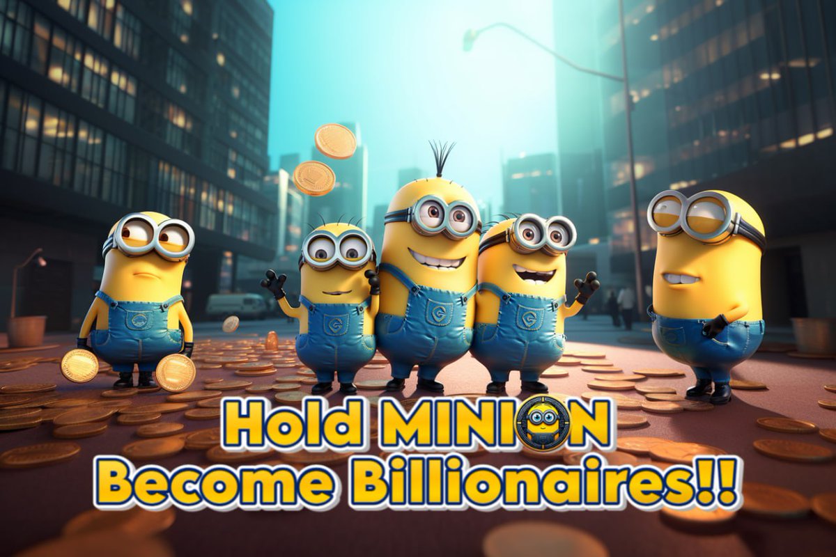 🔥MINION COIN ON SOLANA🔥 🟢SYMBOL: $MINION 🟢SUPPLY: 694.200.000.000.000 🟢TAX: 0/0 🟢RENOUNCED BEFORE LAUNCH 🟢100% LP BURNED BEFORE LAUNCH 🟢VERY LOW CAP ~45k ⚙️BUY NOW WHEN IT CHEAP 🔗 Contract: A4nK1hrLE1YbokLdGHvDdy1M5vyEJzZyCdSThx98nUHu 👍 100% LP Burned:…