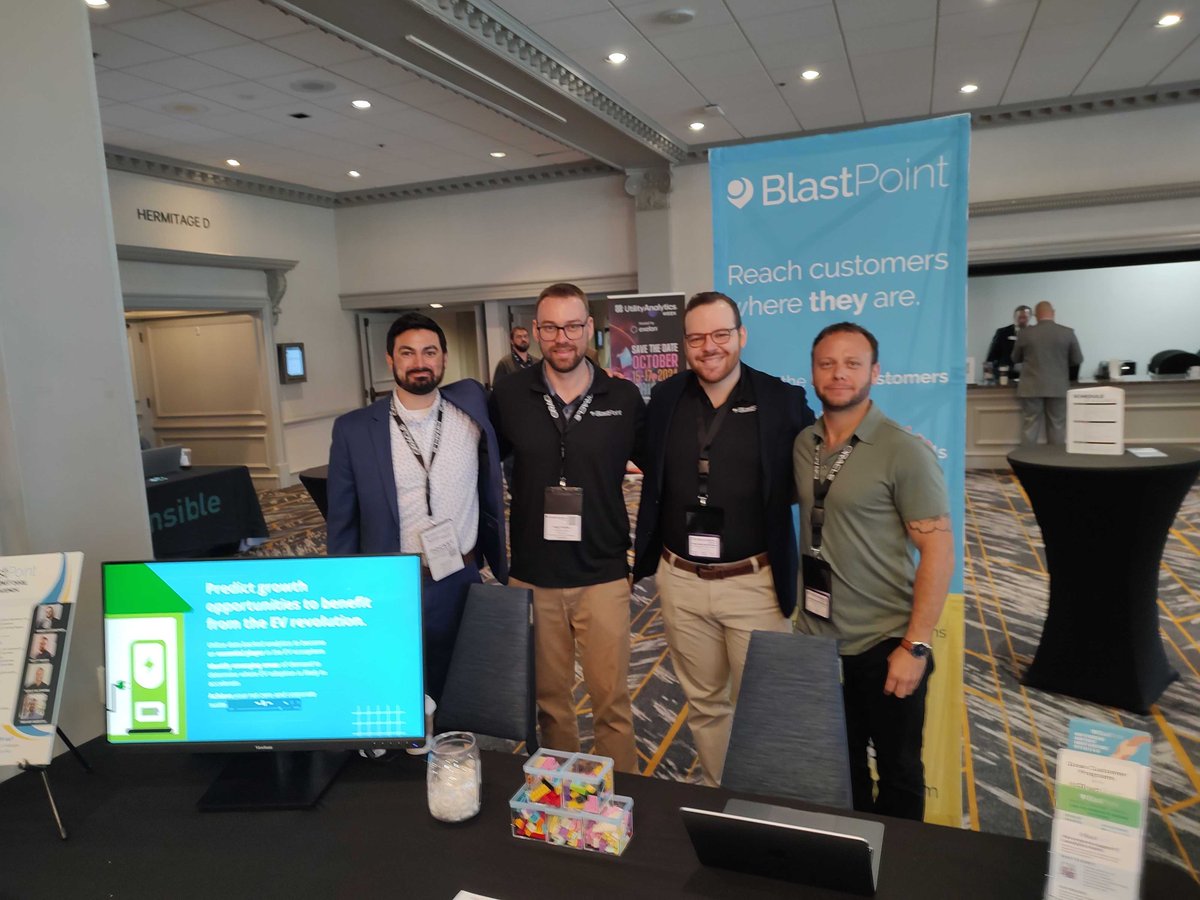 blastpointinc's tweet photo. Hello from Nashville! 📸 We're at the UA Summit 2024 showcasing innovative solutions. 
Visit our booth to chat with our team and explore how Blastpoint can revolutionize your utility analytics strategy. See you there! #UtilityAnalytics #UASummit2024 #UASummit @weareuai https://t.co/T6v7GRPSav