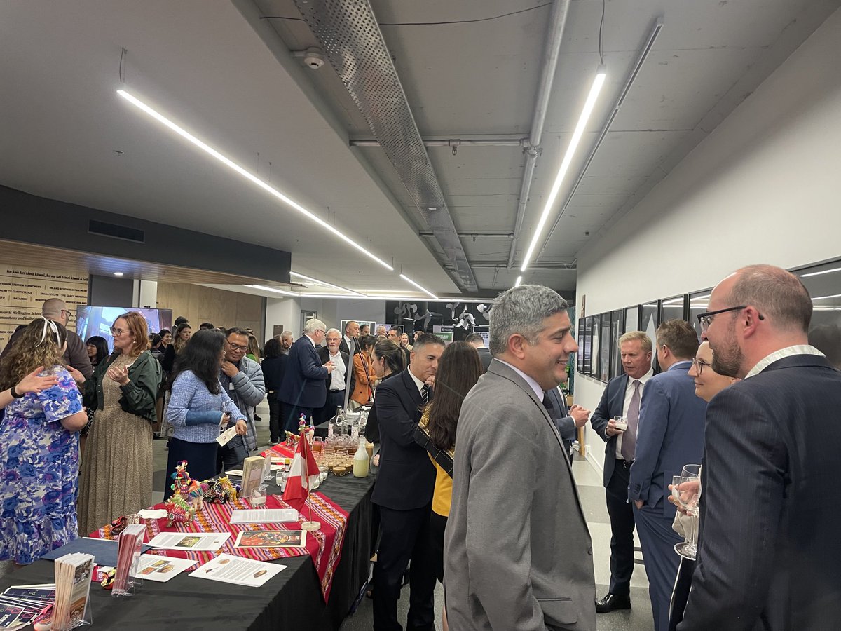 Our APEC event last night was a great success. Our diverse audience savoured the remarks of Minister ⁦@toddmcclaymp⁩ , panellists, Peru’s ambassador, and ⁦@apecperu⁩ leaders. There was an also a lovely vibe afterwards — thanks ⁦@EmbassyPeru_NZ⁩ ⁦@MFATNZ⁩