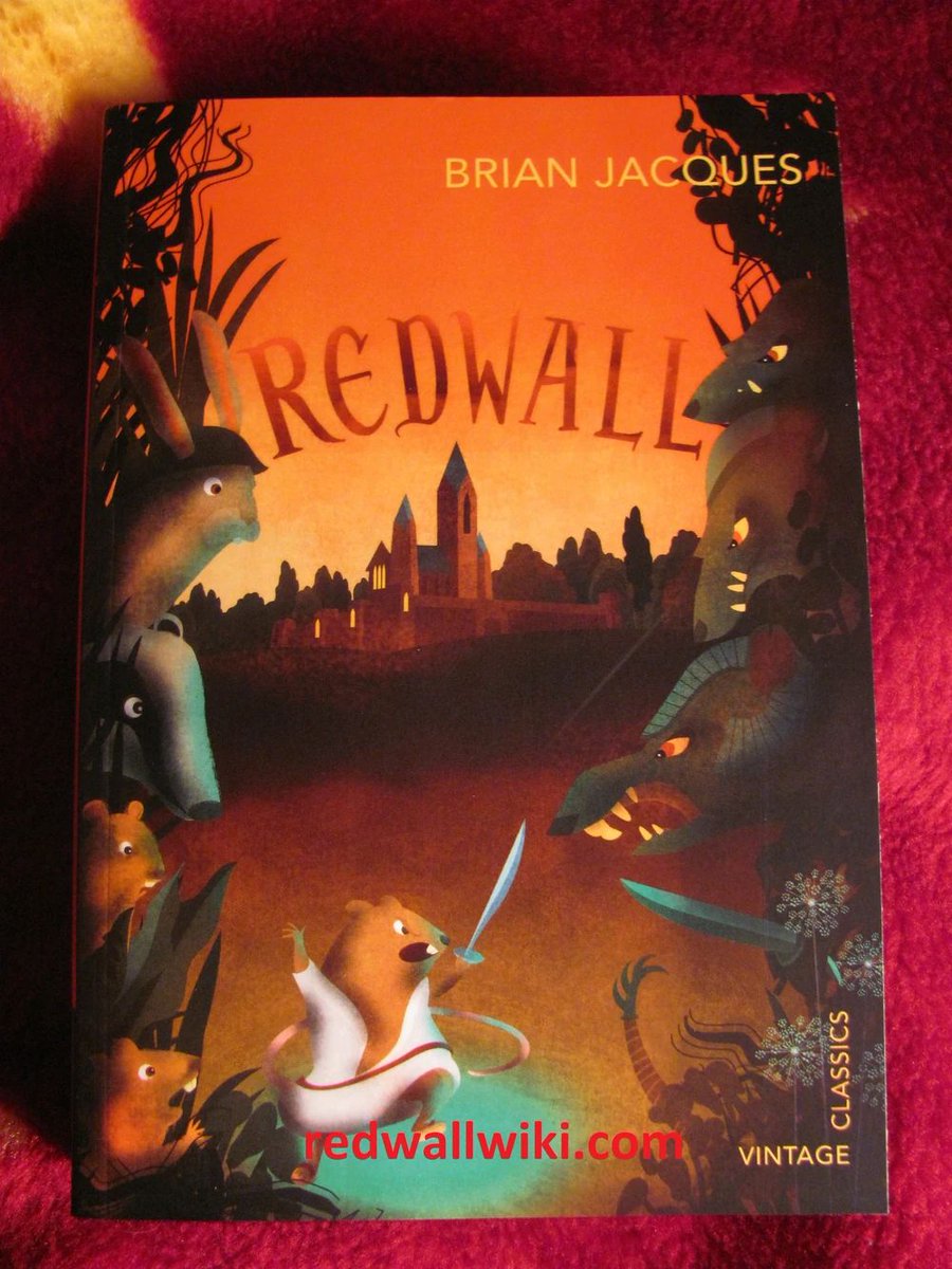 The UK Vintage Classics paperback edition of Redwall, published in 2014, received a variety of reactions to its cover artwork. But it's really about what's INSIDE. Here's a look back at our review. redwall.fandom.com/wiki/User_blog…
