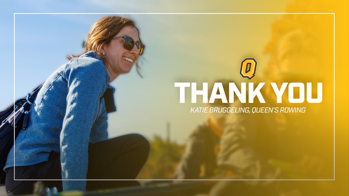 Thanks, Katie! 👏 Queen's Athletics & Recreation announced today that Katie Bruggeling has left Queen's Rowing after six seasons, the last three as head coach, joining the Brock Badgers as their next rowing head coach. 🗞️: bit.ly/3TLL7lU #ForGold | #ChaGheill