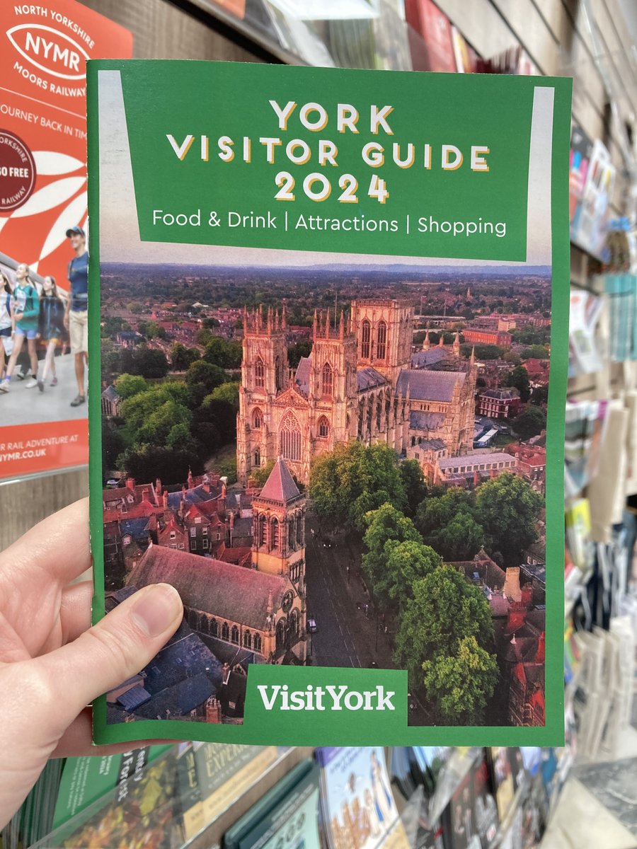 🌟🥳 The York Visitor Guide 2024 is here! 🥳🌟

Be inspired and plan an unforgettable adventure in York. 🏰✨

Collect for FREE today from the Visit York Visitor Information Centre at 21 Parliament Street, or download the digital version at loom.ly/GXLt1oo. 📱
