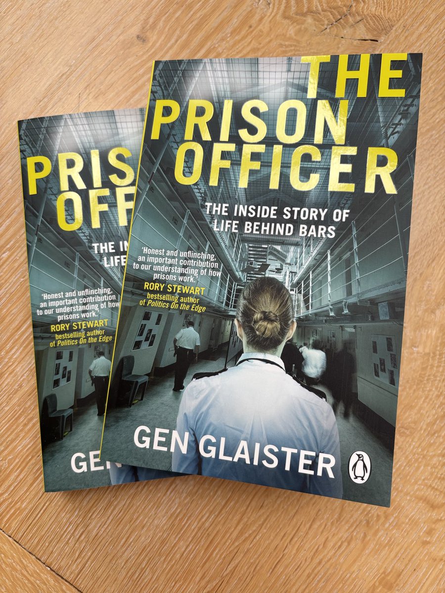 Always exciting to see finished copies and many congratulations to Gen. A great step in changing the way we think about prisons and prisoners and such a fascinating read. Coming from ⁦@TransworldBooks⁩ on 9 May