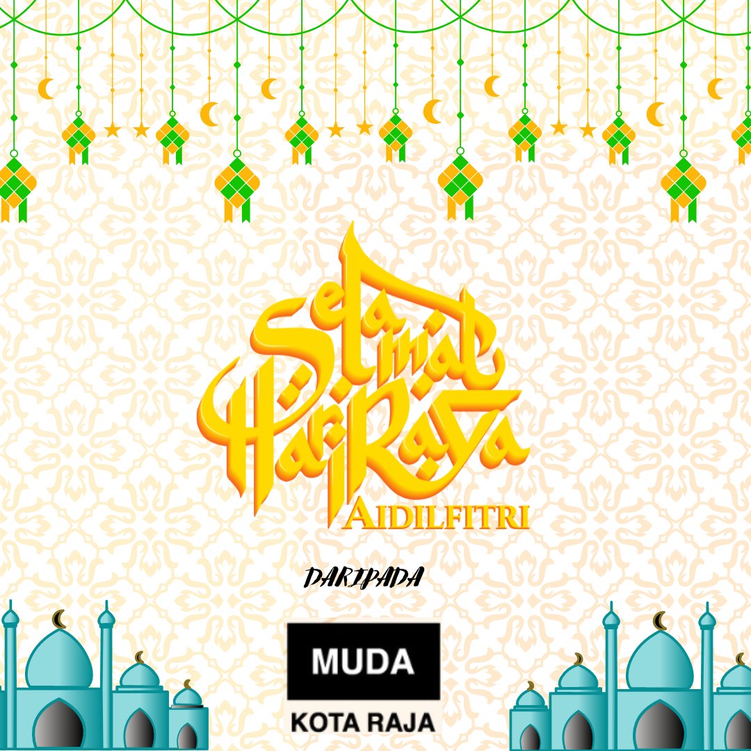 mudakotaraja's tweet photo. Selamat Hari Raya! Semoga kebahagiaan dan keberkatan menyertai anda sekeluarga dalam perayaan ini. Maaf zahir dan batin, serta semoga perjalanan pulang pergi dipermudahkan. Selamat Hari Raya Aidilfitri! https://t.co/9iz4Nyiog3