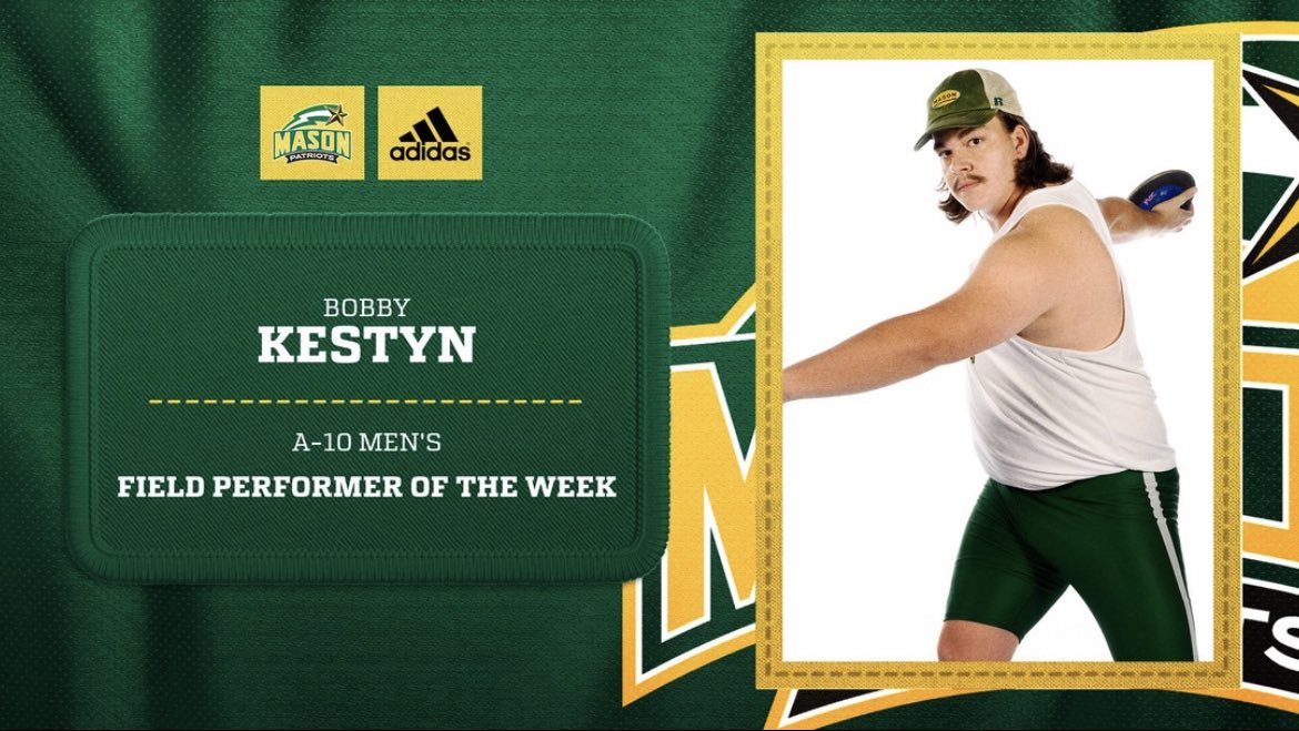 Another one for Bobby!! His second A10 Performer of the Week this season🔰