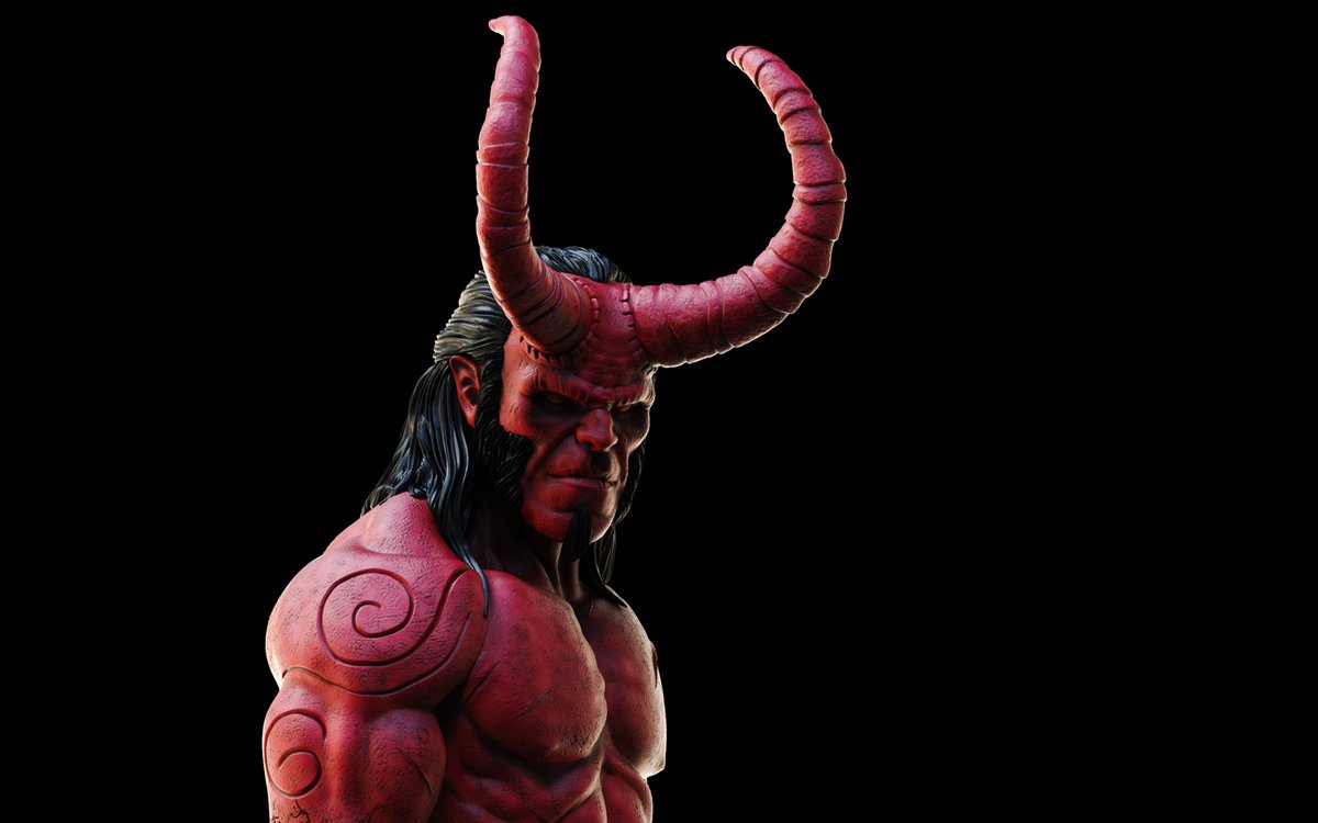 Hellboy render

#zbrush #keyshot #hellboy