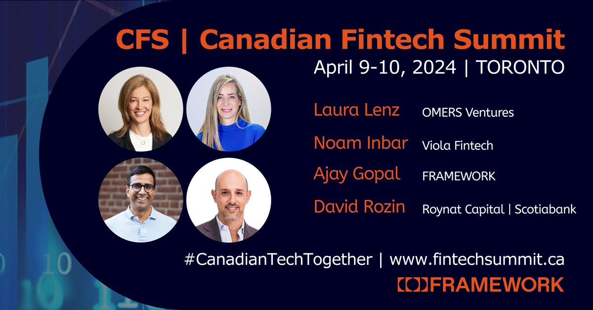 Who's coming to @CFSTO tomorrow? Looking forward to sharing the stage with these killers for some #realtalk on the state of Canadian venture. #CFS #fintech #venture #venturecapital