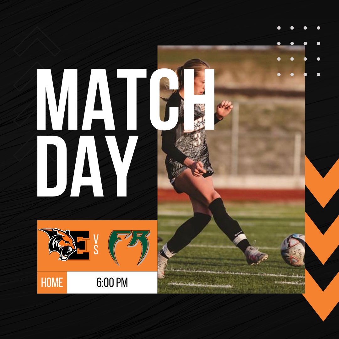 Girls soccer play at home today against Fossil Ridge!!! Big game tonight! Sko Tigs!!!