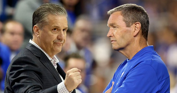KSRonX's tweet image. Veteran UK sports reporter Dick Gabriel says John Calipari, who has reportedly accepted the Arkansas job, came to Kentucky with a counteroffer.

Kentucky turned it down.

MORE: on3.com/teams/kentucky…