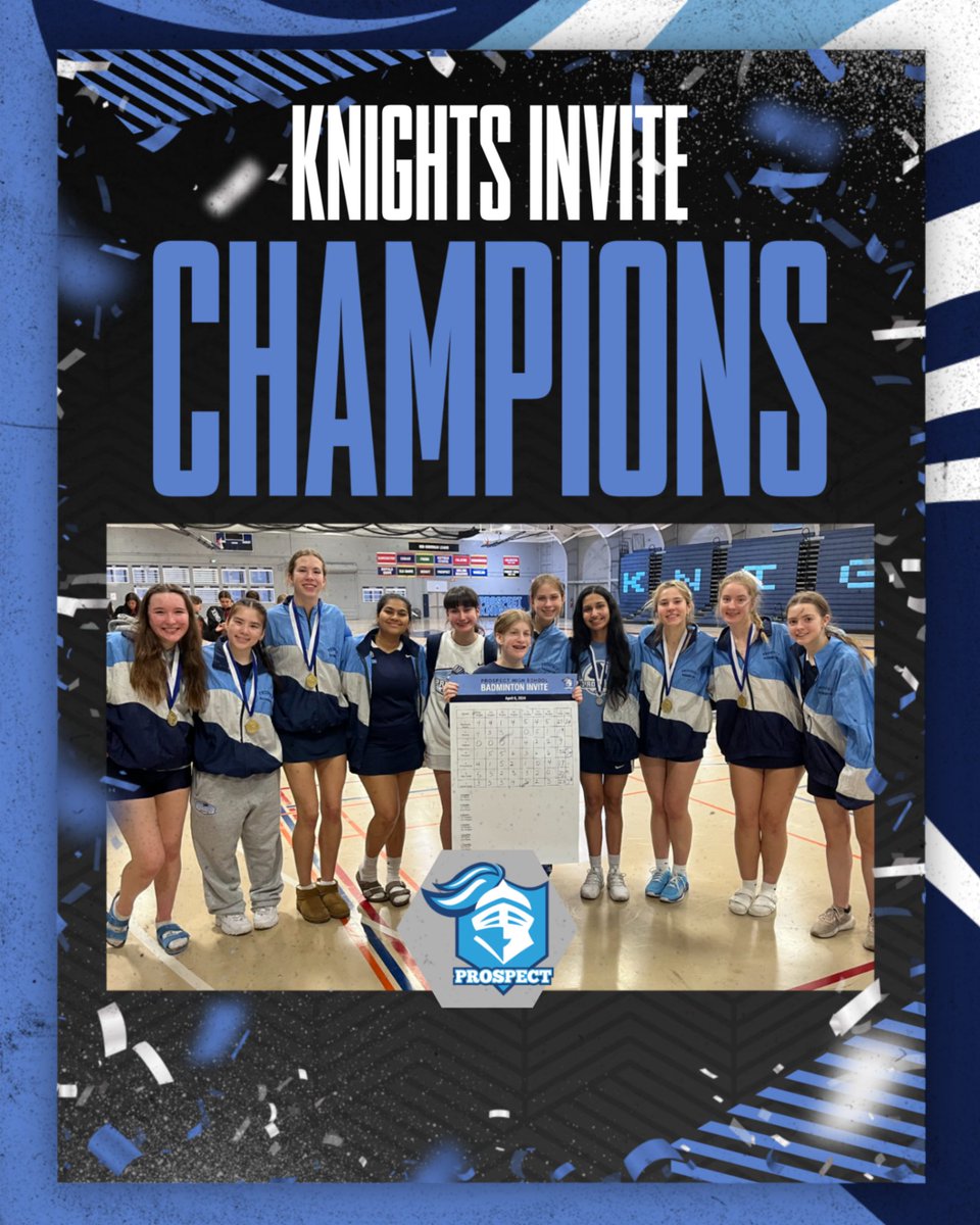 Prospect Knights Badminton (@badminton_phs) on Twitter photo 