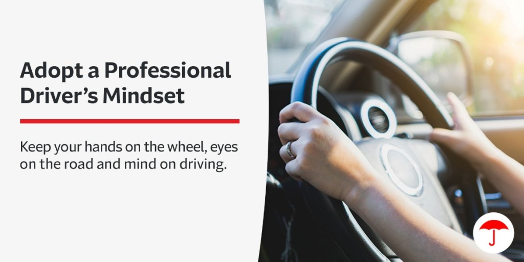 SaberInsurance's tweet photo. Here are some safe driving tips to keep in mind from the recent educational guide on combating distracted driving by the #TravelersInstitute and Cambridge Mobile Telematics:  https://t.co/Q0fkQWyIC7 https://t.co/9nrbxsQG3Q