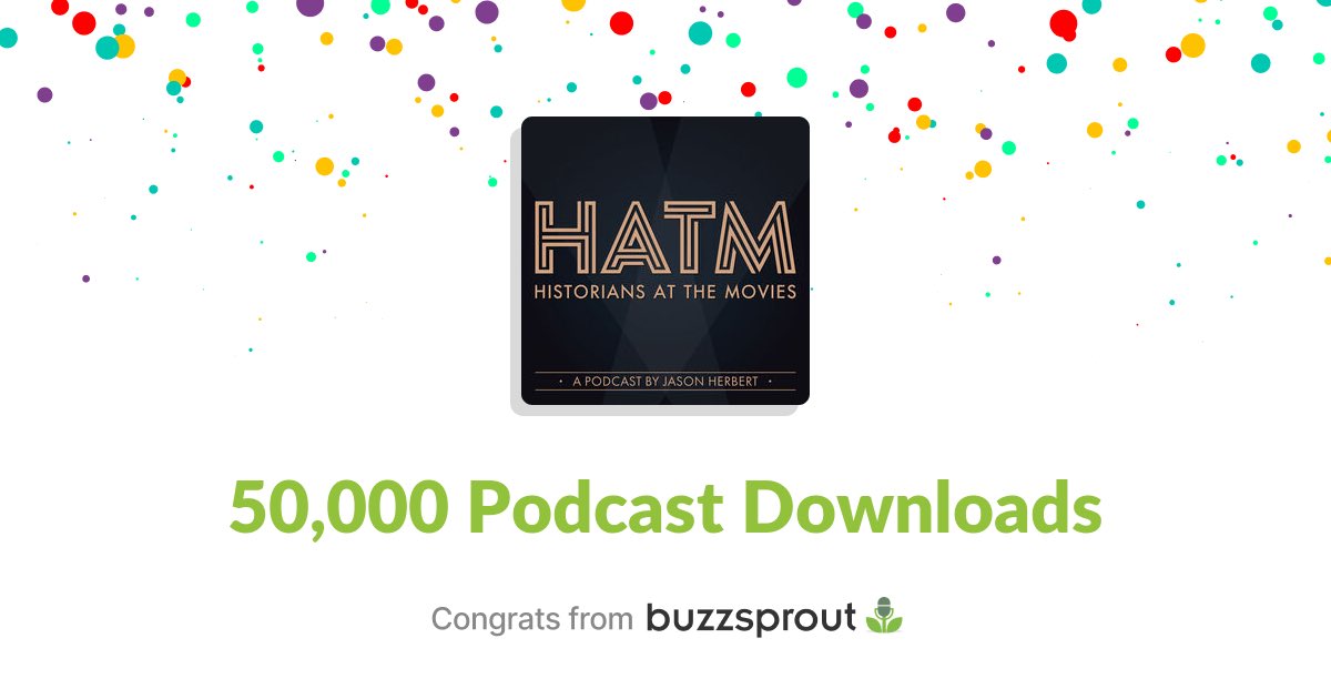 Crossed the 50k threshold last night. Our little pod is still finding its audience but numbers grow every week. Thank you to everyone who continues to be part of #HATM ❤️ And if you’re finding this pod now, here are five episodes that you should know below ⬇️