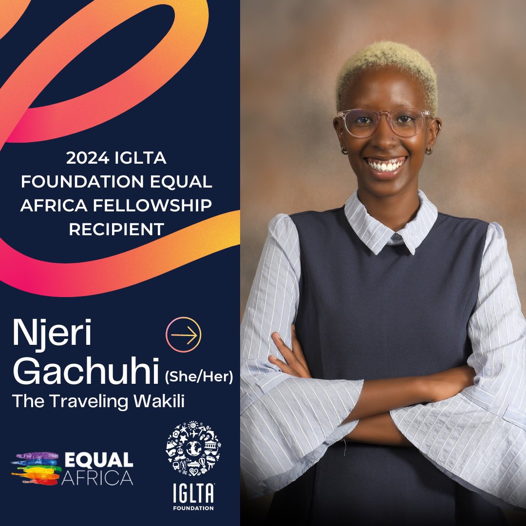 Meet our 2024 EQUAL Africa Fellowship Recipient! We are thrilled to introduce Njeri Gachuhi (she/her), founder of @TheTravelWakili. Read more here: iglta.org/articles/post/…