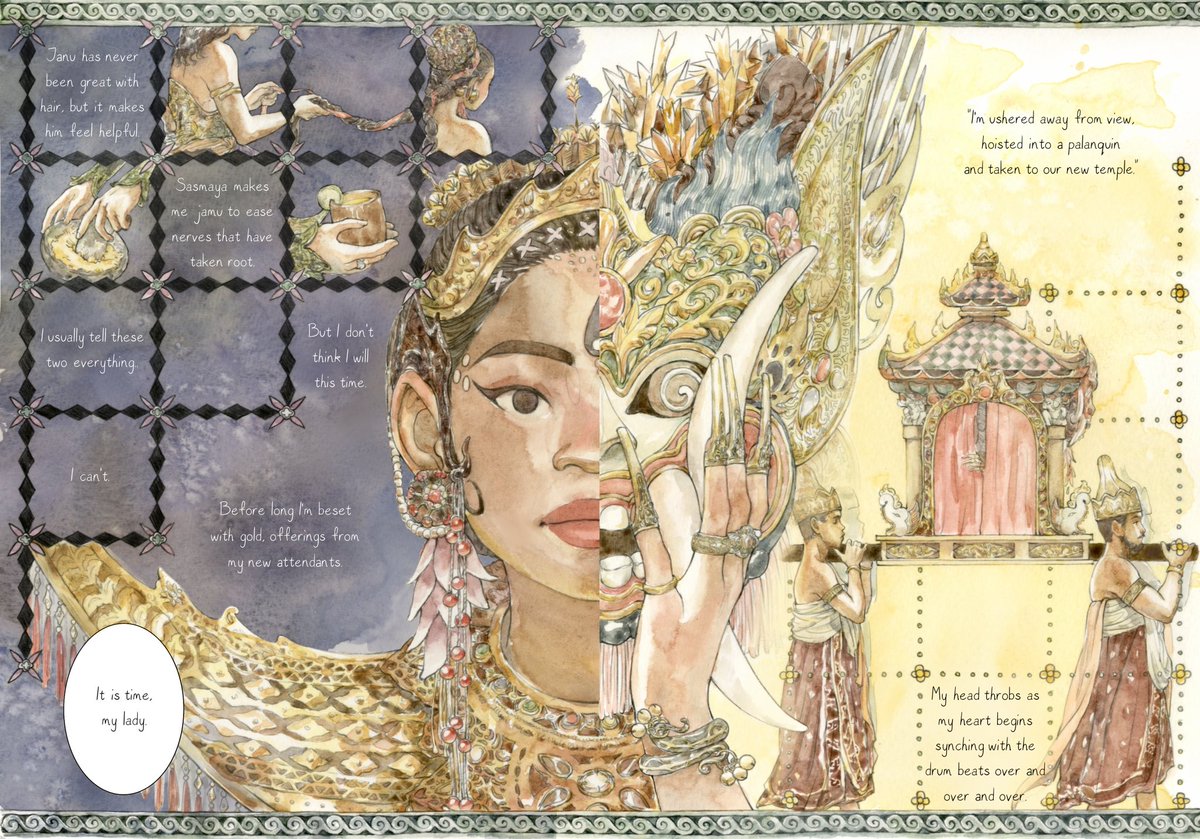 Hi #PortfolioDay I’m Domi, a 23 y/o comics &amp; concept artist based in UK 🎀 My work is very versatile in both style &amp; mediums, and most of all I want my viewers to feel as if they’re inside my artworks ✨Open for covers, comic collabs, and concept art jobs! dominica_lala@yahoo.com