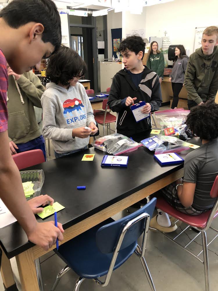 Our 7th Grade Lime House is involved in a team-wide community service project that involves making gift bags to distribute to people at a homeless shelter. They have been collecting donations for several weeks. Great work Colts!! 👏👏👏