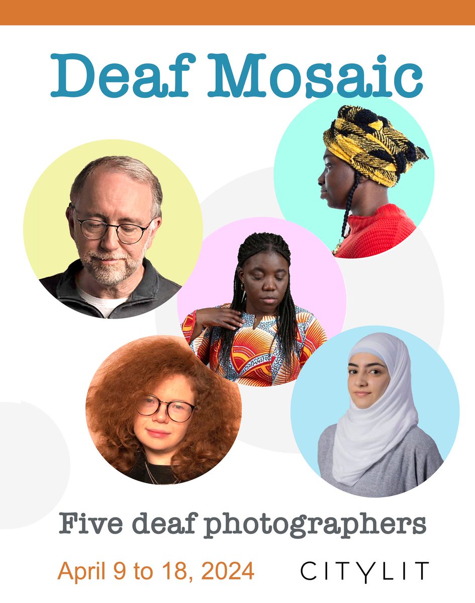 NOW OPEN!! @DeafMosaic Five Deaf Photographers. Stephen Iliffe introduces Peace Adeosun, Mareah Ali, Isabella Giddins, Shalom Nuhu. Exploring the language of photography to visualise the deaf experience. City Lit Gallery London WC2A 4BA. April 9-18, 10am-6pm daily (except Sunday)