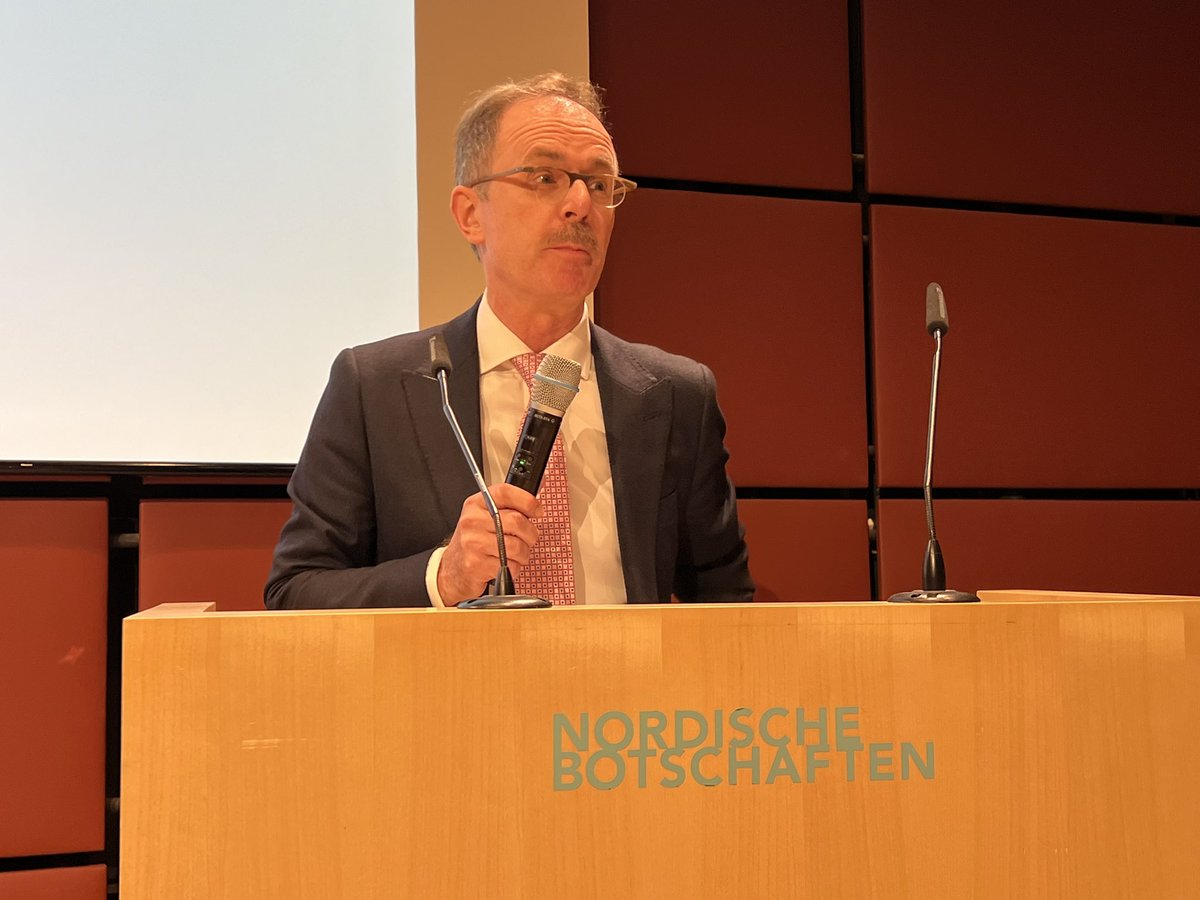 MichaelReiterPR's tweet photo. #DMEA2024 #NordicNight @FinBotschaftDe @NorBotschaft @Daenemark_in_DE @Swebotschaft, Thomas Steffen @BMG_Bund: Zusammenarbeit bei Innovation= Leuchttürme. #DigitalG #GDNG großer Schritt in 🇩🇪; ähnliche Regelungen in anderen Ländern länger in Kraft. (Endlich) Daten für Fortschritt https://t.co/Baj66101Xa