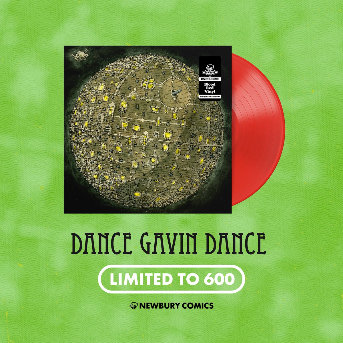 LIMITED @DGDtheband self-titled exclusive Blood Red LPs are available now at @newburycomics newburycomics.com/products/dance…