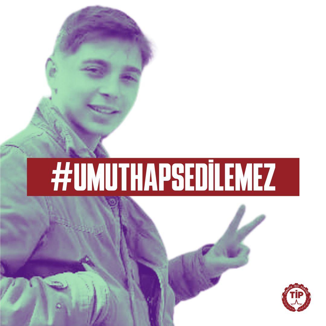 Mutlaka faşizmi yıkacağız 
#umuthapsedilemez