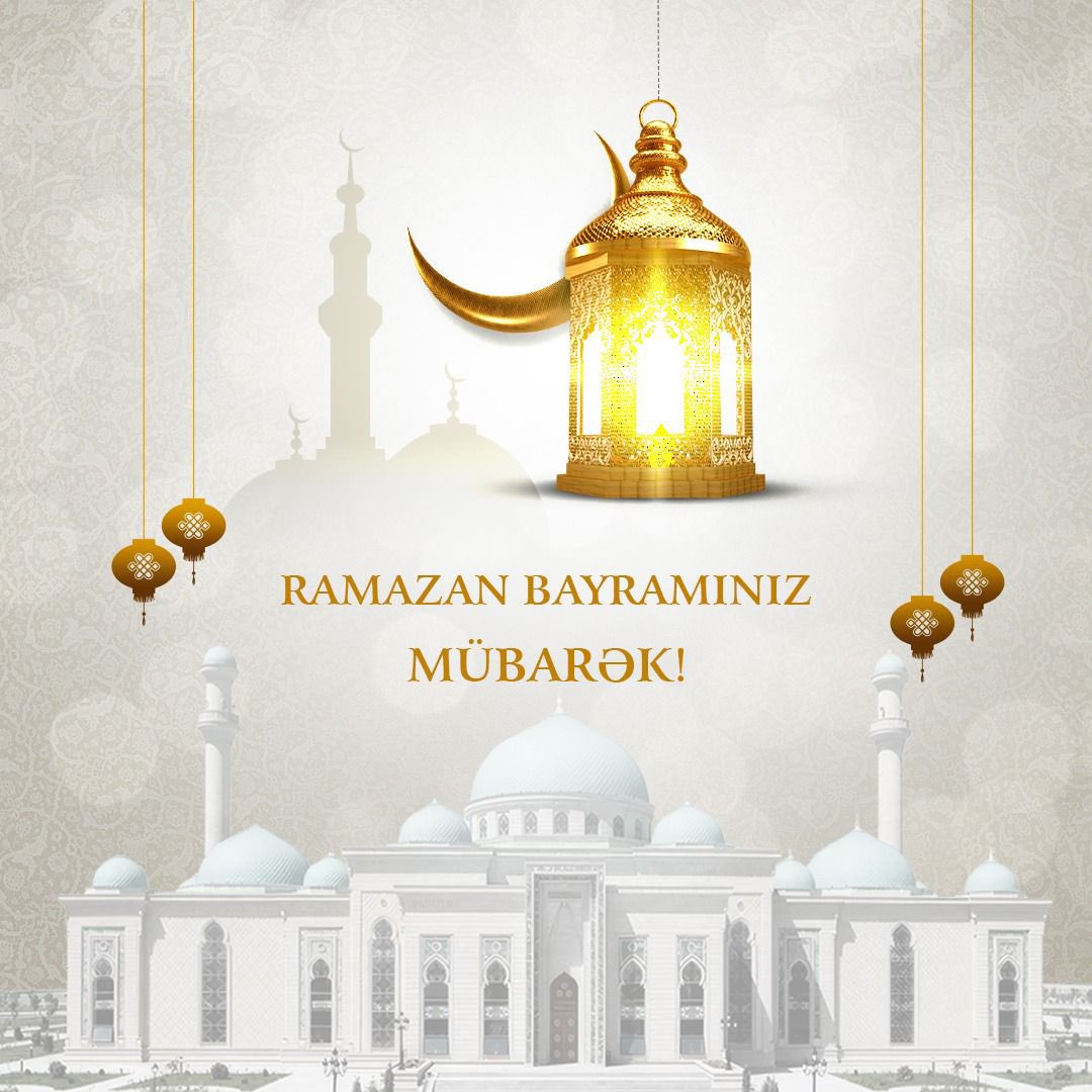 #Ramazan bayramınız mübarək! 

Happy #Eid! 🌙