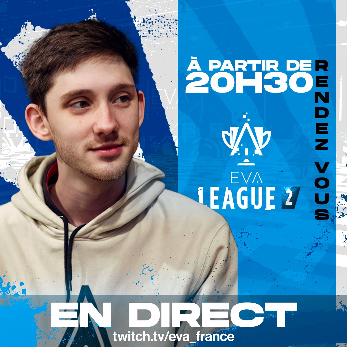 Ce soir c'est ligue 2 !

En direct depuis les locaux <a href="/evagg_fr/">EVA</a> ! ❤️🙏

8 équipes ⚔️
4 matchs  💣

ce soir à 20h30 : 

Avec <a href="/ZatiS92/">ZatiS</a>