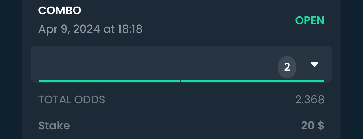 Double up ON @megadice 🍀🍀 Bet slip: megadice.com/en/sports?btBo… Don’t have an account, click on link to register 👇 shorturl.at/djlUX Fund your account using crypto or Card shorturl.at/gnPZ8 Get 100% bonus on your first deposit