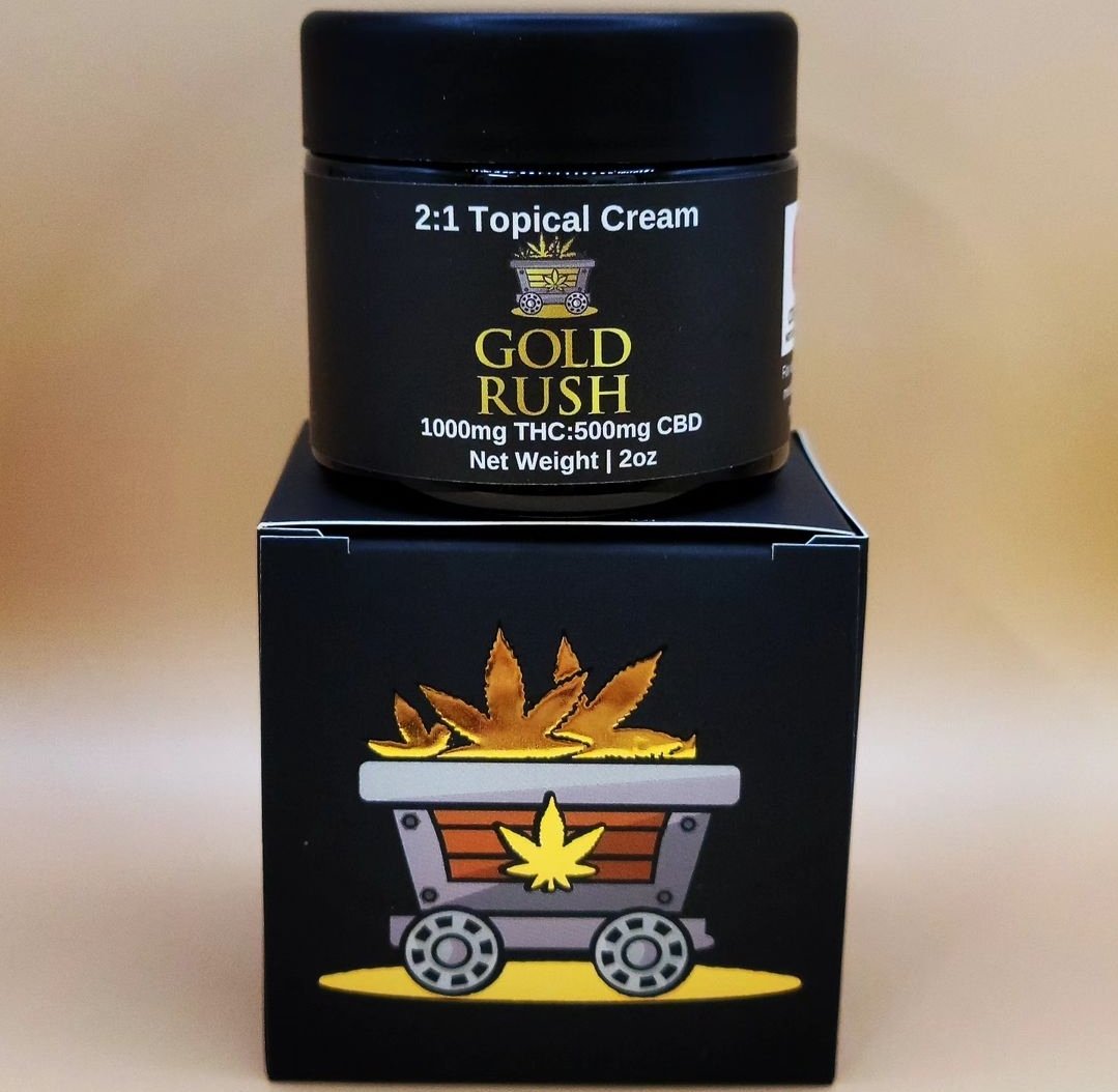 🌿✨️ Experience the power of nature with Gold Rush Topicals! 🌱✨ Indulge in the ultimate relaxation with our CBD and flower infused massage cream, let the calming properties of CBD melt away tension and leave you feeling rejuvenated