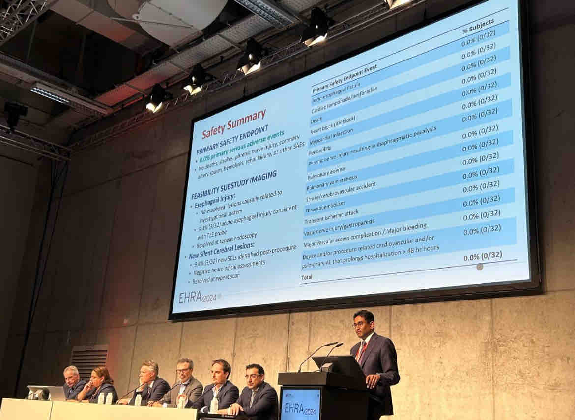 Awesome 3 days at #EHRA2024. Exciting to see the latest innovations shaping the way we treat & manage arrhythmias. Thanks to our incredible #EPEEPS faculty! 
#AbbottProud 
CAUTION: Volt PFA is for investigational use. Not FDA approved or available for sale.