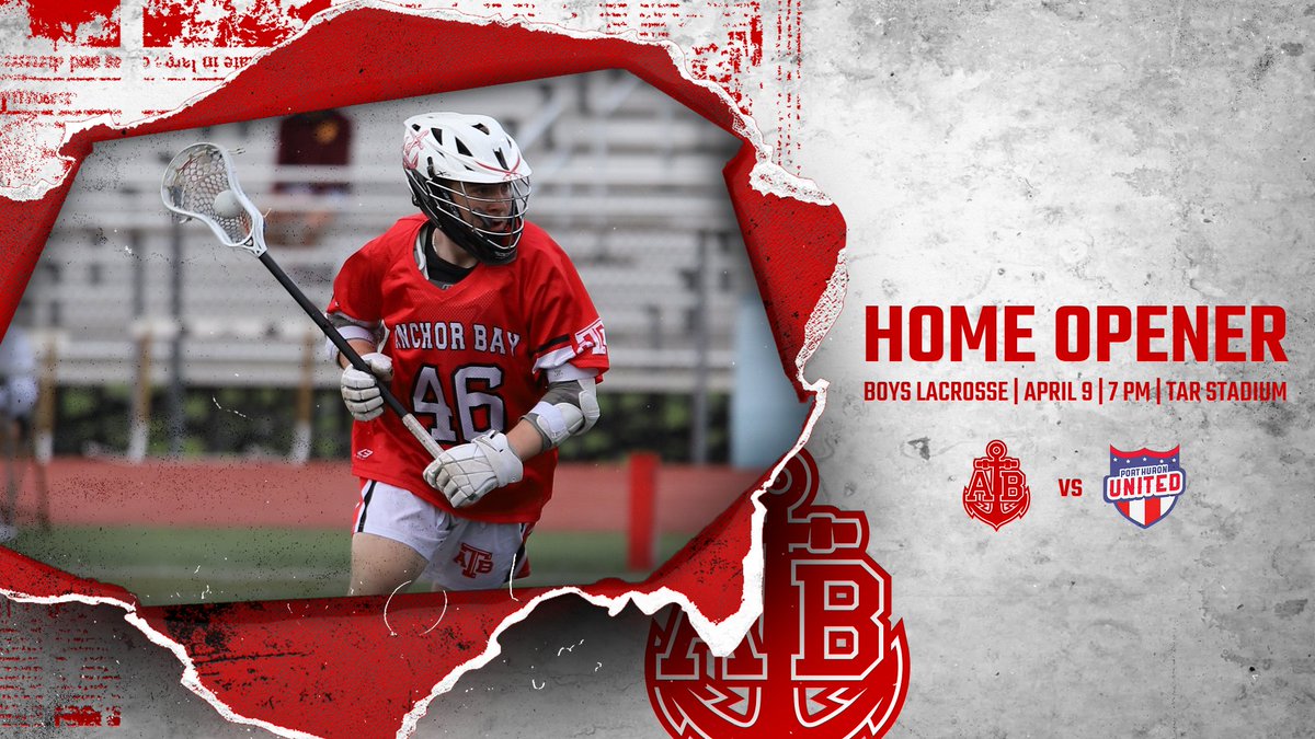 HOME. TONIGHT. 🆚 Port Huron United 🏟 Tar Stadium 📍 Fair Haven, Mich. ⏰ 7 PM 🎟️ GoFan.co 📺 YouTube @AnchorBayAthletics #GoTars | 🆎🥍