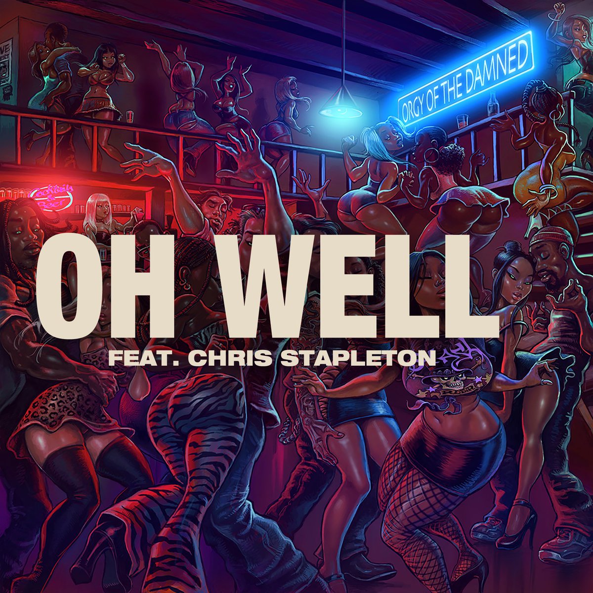 The second single from 'Orgy of the Damned' is called 'Oh Well' and features the country music star @ChrisStapleton, out this Friday everywhere. Pre-save it now at the link in bio. #slashnews