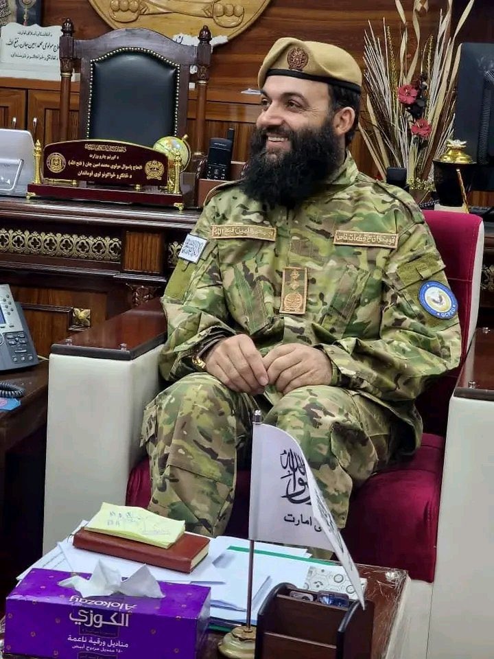 Mawlawi Amin Jan Fathullah. Overall Commander of the Special Ops Units of the Ministry of Interior Affairs, Islamic Emirate of Afghanistan. @AfgGcpsu @AfgGcpsu60 @GCPSU_press @moiafghanistan