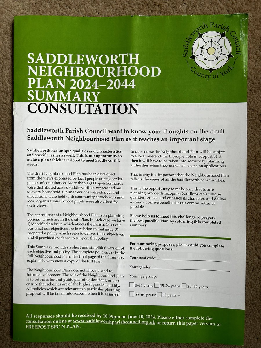 Looking forward to replying this. 👍✏️🤓 #Saddleworth