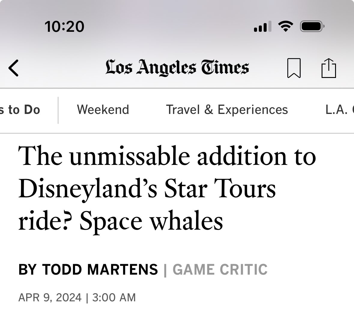 flying_lobster's tweet image. I only worked on Rebels for one season. My favorite moment I got to write might have been this one, in the ep that introduced the purrgils to Star Wars canon. Now they’re part of a Star Tours ride and everyone can dive with purrgils. Today the LAT even wrote about it 🤯