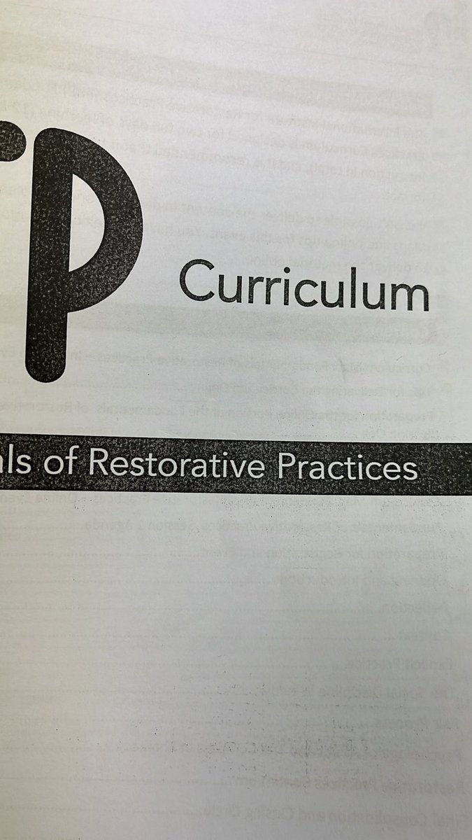 Restorative Practices training by IIRP with District leaders and Lee Rush! Powerful tools to work to create a better school community. <a href="/MTHS_Pride/">Dennis Adams</a> @MTSDCurriculum