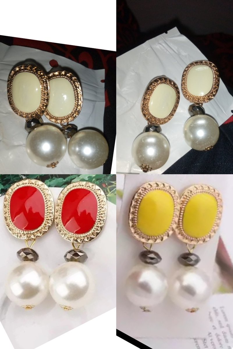 #YCCOCollections has #restocked these #colorful , #highquality & #bold #pearlearrings : 4,000 naira each. #longlasting & #lightweight .

@yccocollections : we #sell #luxury @ #affordableprices 

#lagosjewelrystore 
#lagosjewelryseller 
#lagosjewelryshop 
#nigeriaaccessoriesstore