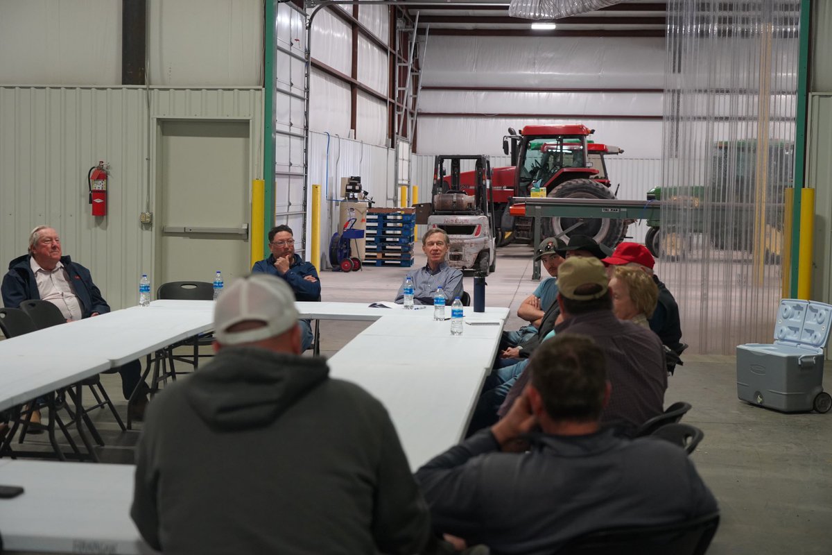 Got to visit the Eastern Plains last week and meet with some of Colorado’s producers.    We’ve helped secure $160 million to accelerate the Arkansas Valley Conduit rollout. And, we’ll keep fighting to make sure our farmers and ranchers have access to the water they need.