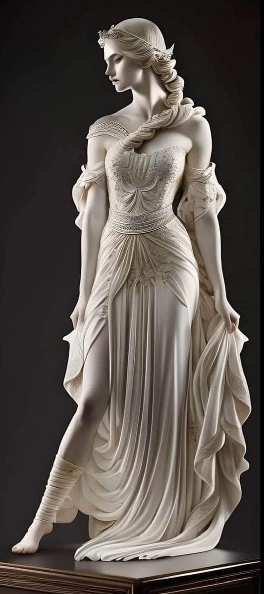 « ❤️'Fée de beauté' - fabriquée en 1857 à partir d'un seul morceau de marbre par Gaetano Motelli !!
Cliquez sur la photo pour voir toute la statue. »

Absolument surréaliste…