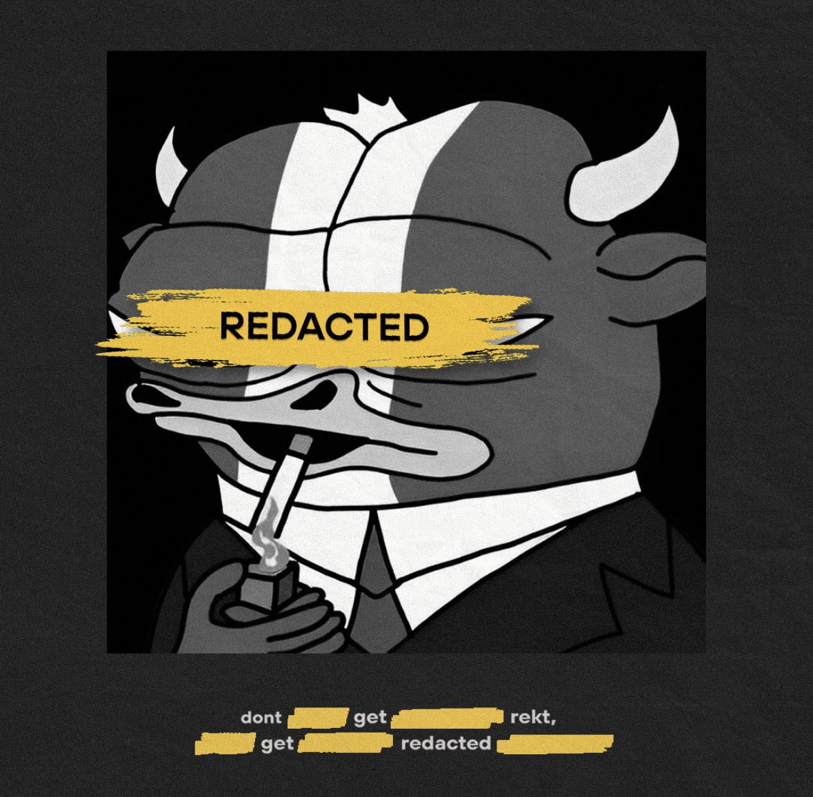 Happy to announce that I have invested in ███████ powered by @redactedcoin. Very excited for what they have cooking behind the curtains. Who else tryna get some redacted?