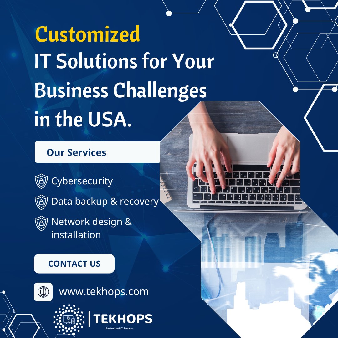 Streamline your IT operations with our efficient consulting services tailored for businesses in the USA. 

info@tekhops.com
tekhops.com

#Streamline #ITOperations #USA #tekhops #india