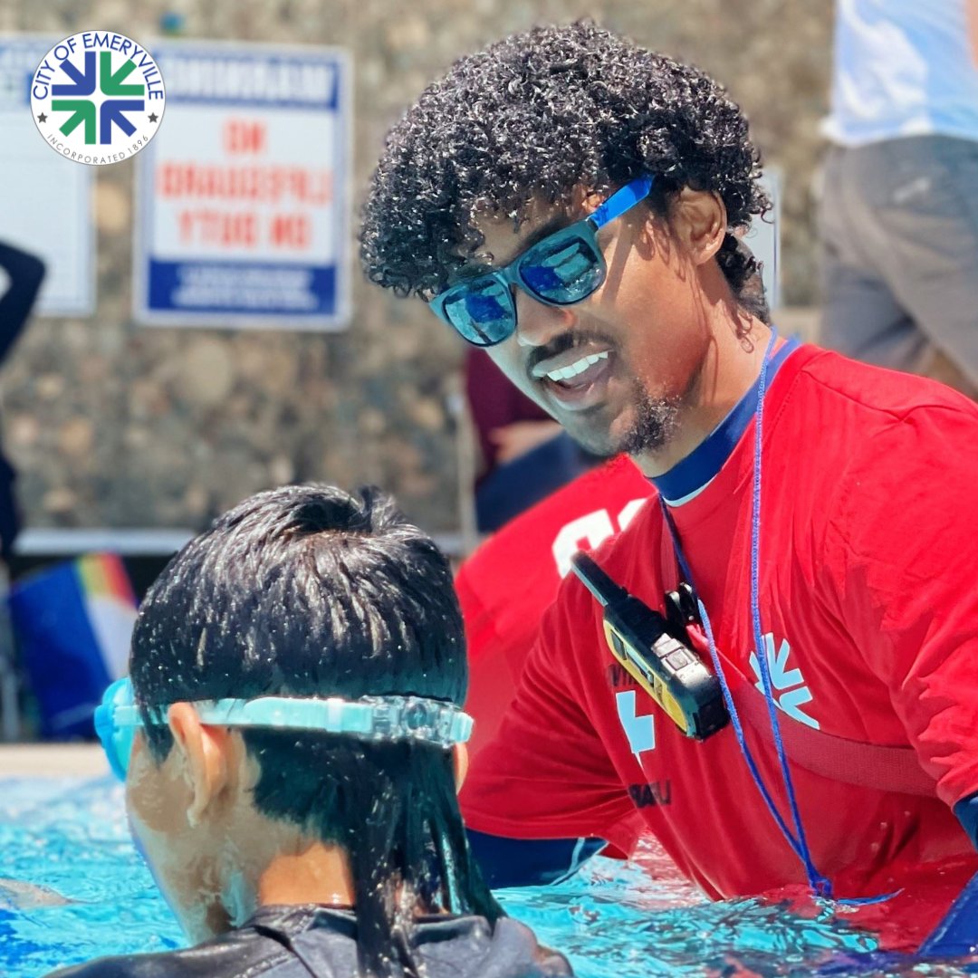 Summer Swim Lessons registration for all ages and skill levels NOW OPEN. Dive in with experienced instructors for a fun and safe learning experience, emphasizing water safety and skill development. Register at: secure.rec1.com/CA/emeryville-…