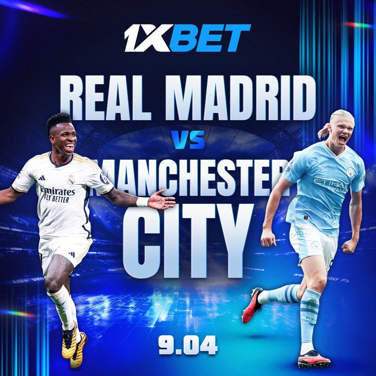 Predict the correct score for this match up between REAL MADRID and MAN CITY and get your 1xbet account funded✅ Still don’t have an account? Get 100% bonus on your first deposit up to 150k when you register with the link below 👇 👉Register here bit.ly/3udwH4W 👉Use…