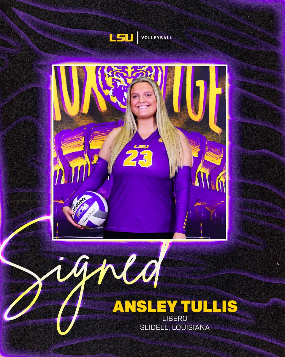 🚨 𝐓𝐈𝐆𝐄𝐑 𝐀𝐋𝐄𝐑𝐓…𝐓𝐈𝐆𝐄𝐑 𝐀𝐋𝐄𝐑𝐓 🚨

Introducing Ansley Tullis, a graduate transfer from Southeastern Louisiana! 

#GeauxTigers
