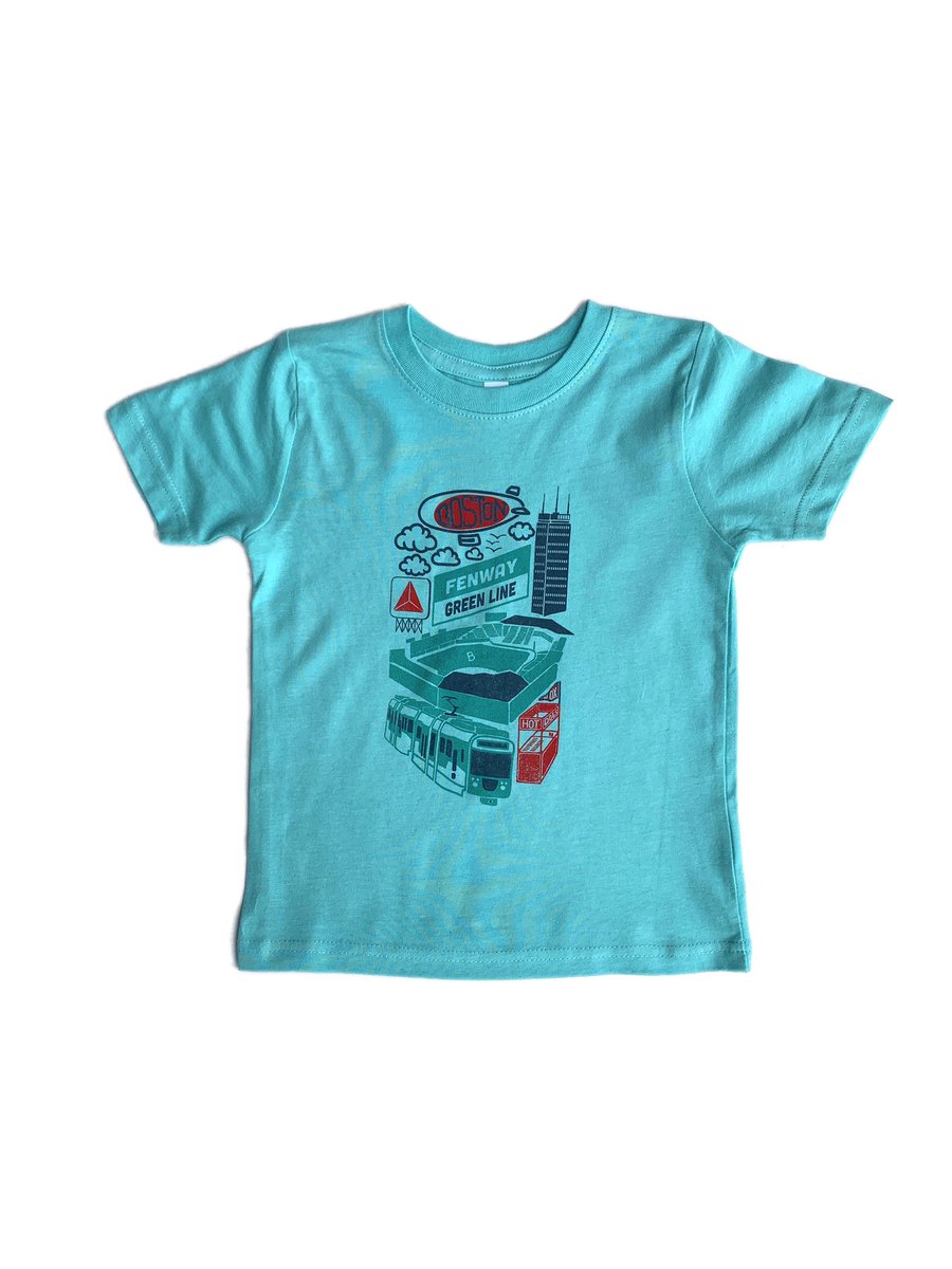 SidetrackBoston's tweet photo. New #fenway T stop toddler tee out just in time for the home opener! Youth version on the way. Adult version anyone? https://t.co/OCkKvvkFPZ