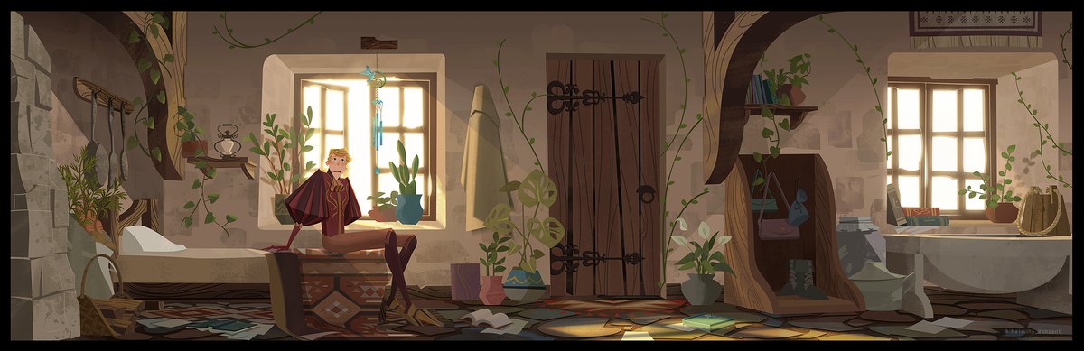 maiguy_draws's tweet photo. Heeeey its #PortfolioDay !

My name is Maimuna Venzant and I'm a Background Designer currently working at Disney TVA :D  
I'll be available for work starting July 8th!

Check out more of my work here: 🌿 https://t.co/otKwaoj62I https://t.co/ti7BGXtj6H