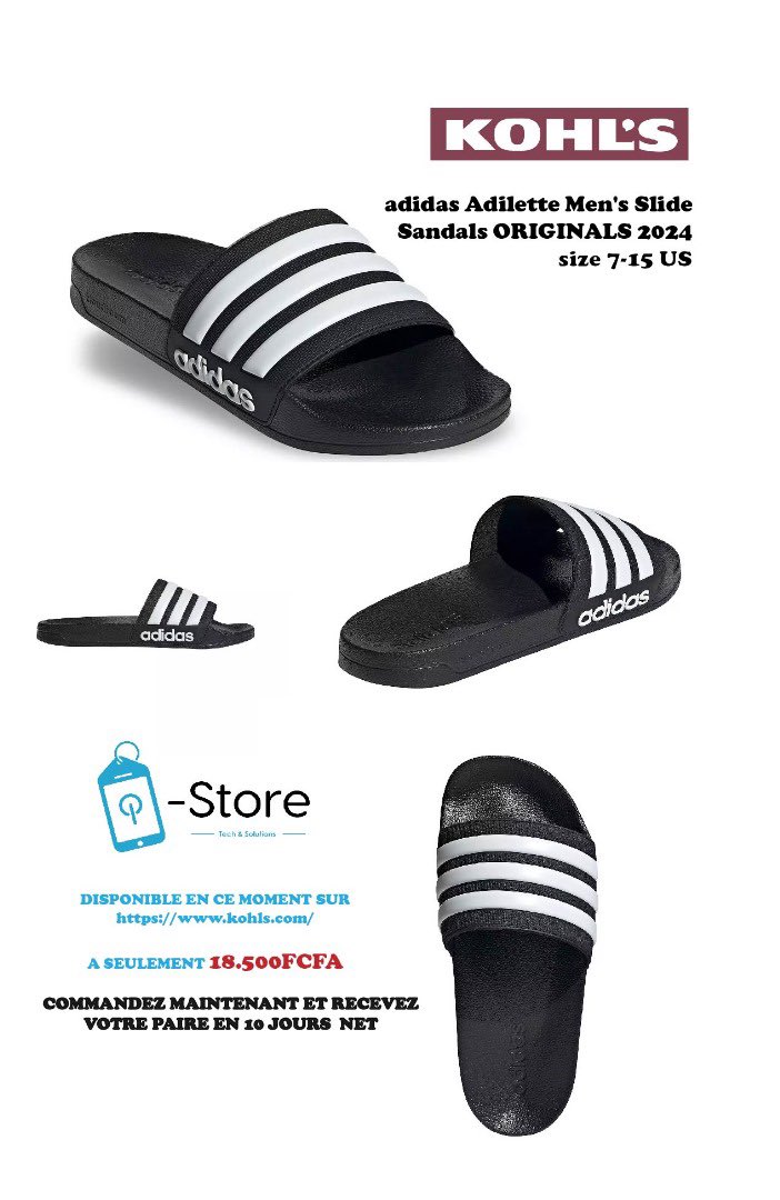 Molah tu cherches encore quoi à la friperie ⁉️😅
Fonces vite sur kohls.com fouiller les moh way de Mbeng et choisis ta part ⚡️🙌🏾
-Tu veux buy ?
-Envoie les liens par message à i-Store sur n’importe quel de ses réseaux et reçoit tes achats chez toi directement !😎👏🏾