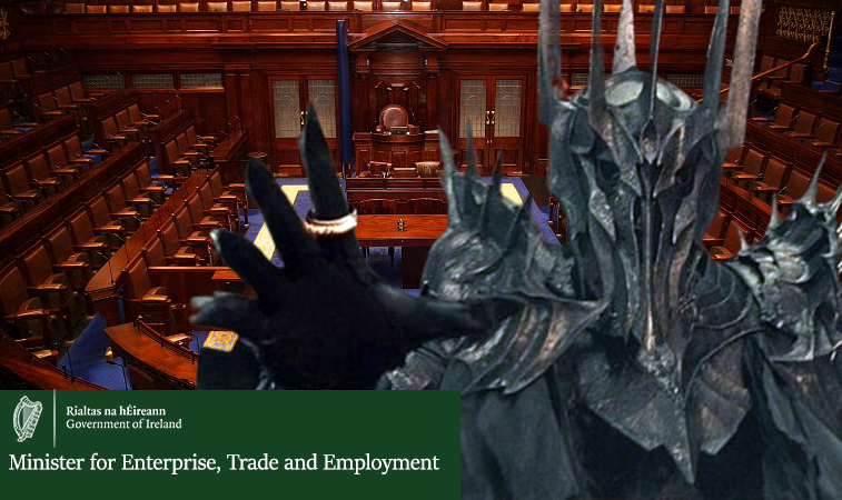notthertenews's tweet photo. BREAKING: Simon Harris has appointed the Dark Lord Sauron as Minister for Enterprise, Trade and Employment https://t.co/1E8DVYo39n